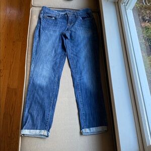 GAP Women's Boyfriend Blue Denim Jeans